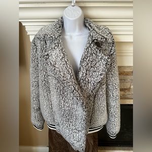 Jack by BB Dakota Sherpa Bomber Jacket Size XS